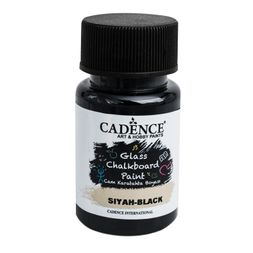 Tabulová barva na sklo Cadence, 50 ml - černá