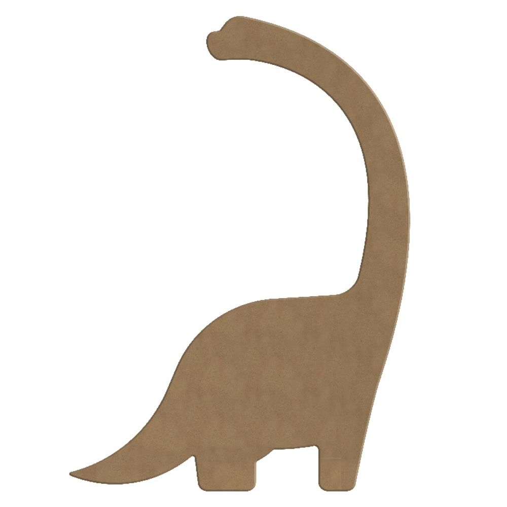 Levně Gomille Dřevěný výřez k dekoraci Gomille, 18x29 cm - Diplodocus
