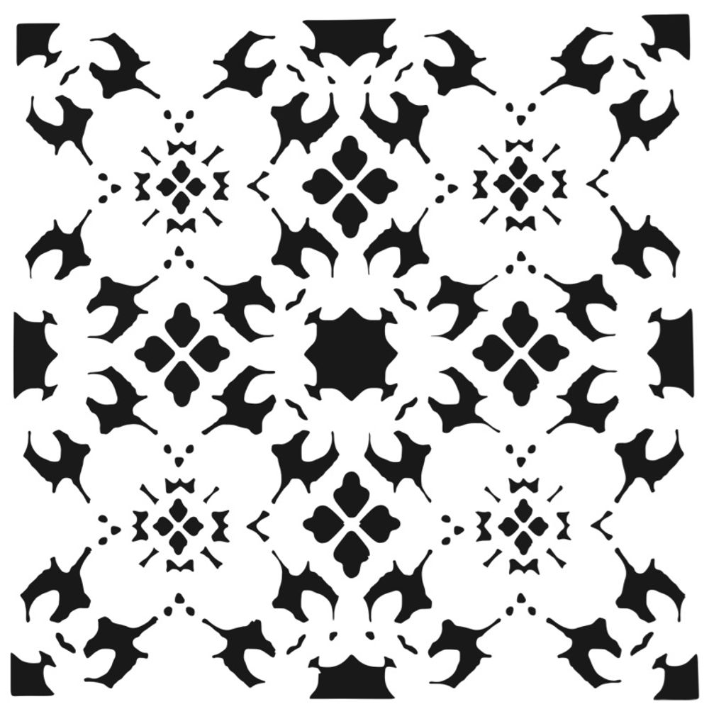 The Crafter´s Workshop Šablona TCW 12"x12" (30,5x30,5 cm) - Poppy Grid