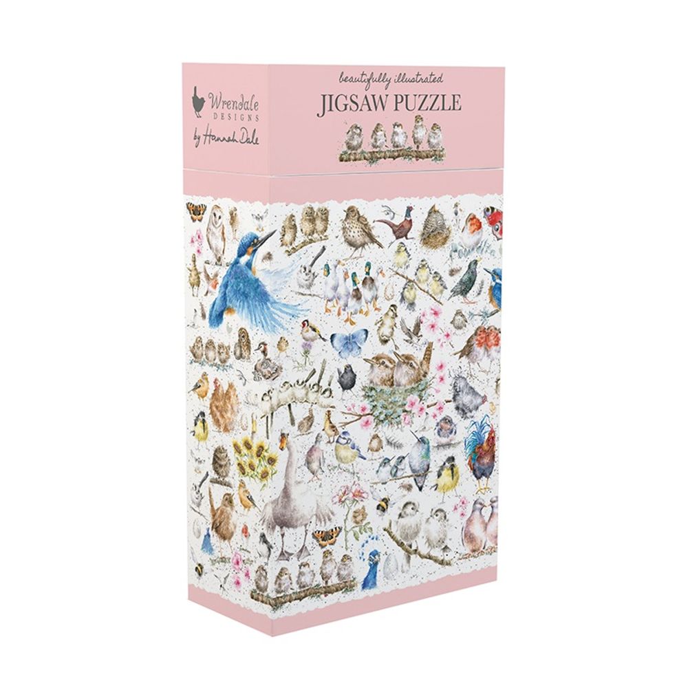 Wrendale Designs Puzzle Wrendale Designs "Garden Birds", 1000 dílků - Ptáčci