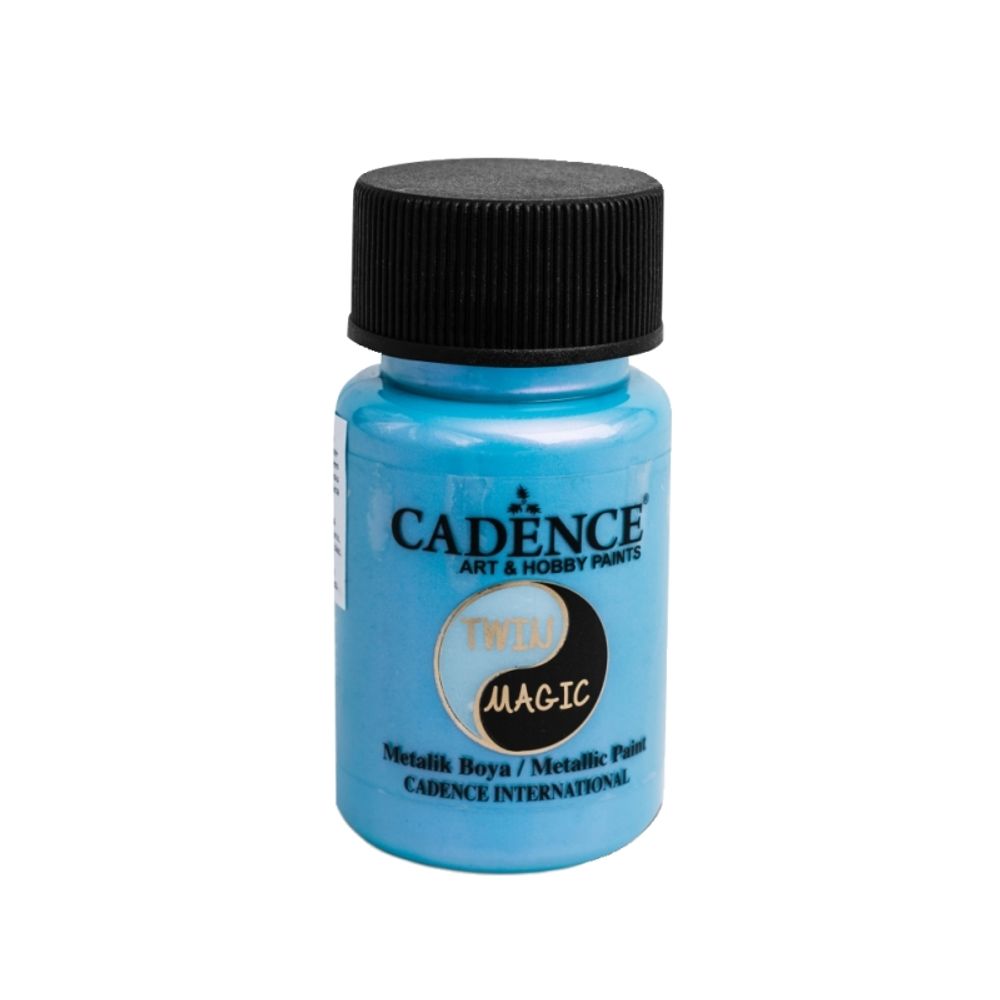 Levně Cadence Metalická barva Cadence Twin Magic, měnící, 50 ml - VYBERTE ODSTÍN - Metalická barva Cadence Twin Magic, měnící, 50 ml - fialová/modrá