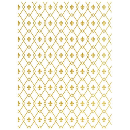 Transferový obrázek na textil Cadence, A3 - Zlatá lilie