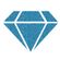 Diamantová barva Aladine IZINK DIAMOND 24 CARATS, 80 ml - modrá