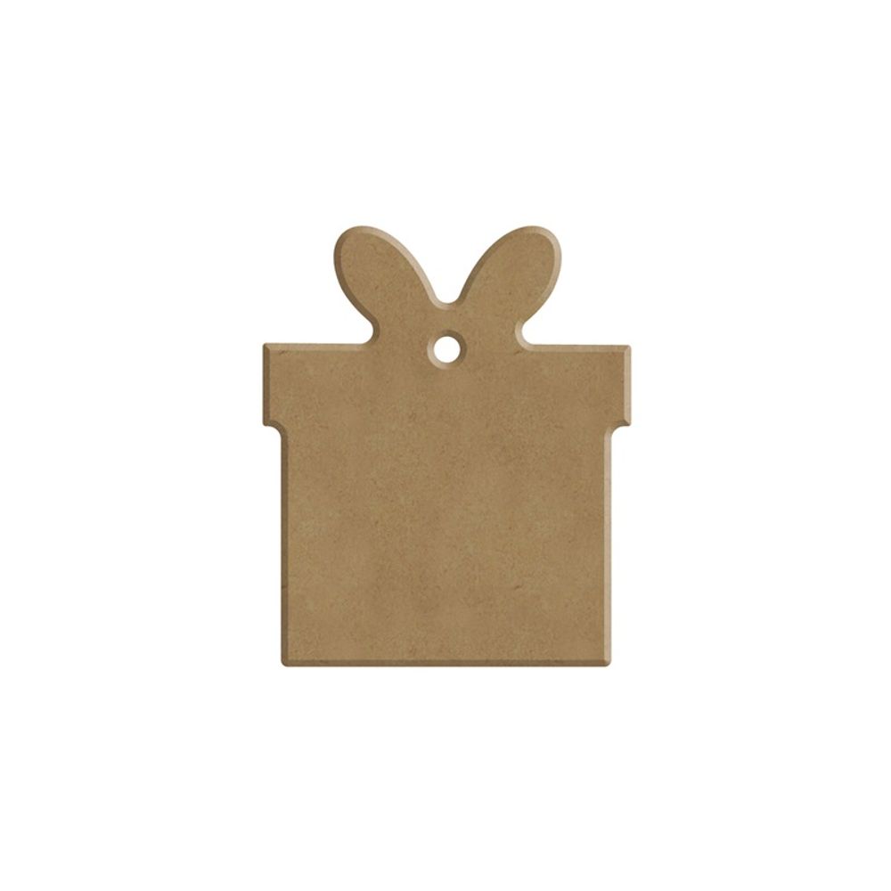 Gomille Dřevěný výřez k dekoraci Gomille, závěsný, 6x7 cm - Dárek
