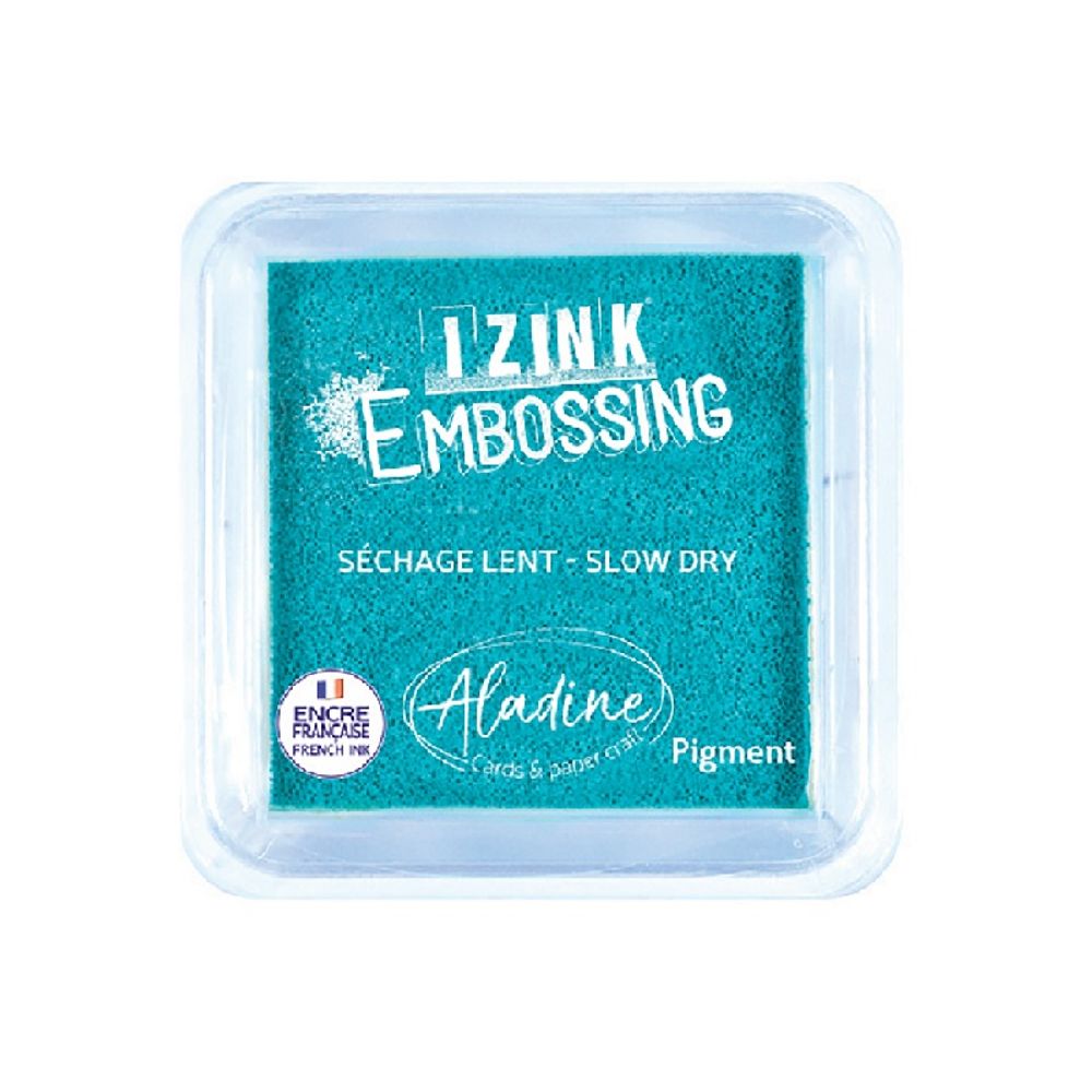Levně Aladine Embosovací polštářek Aladine Izink Embossing - VYBERTE ODSTÍN - Embosovací polštářek Aladine Izink Embossing - turquoise, tyrkysový
