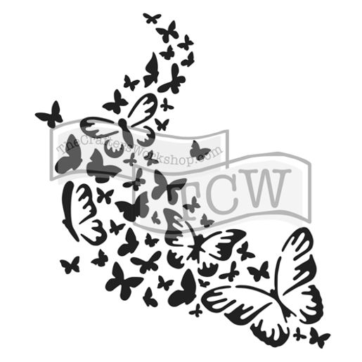 Šablona TCW -  Butterfly trail