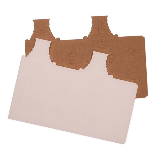 DIY Vánoční domečky Studio Light, 25x18,5 cm, 10 l. - Pošta