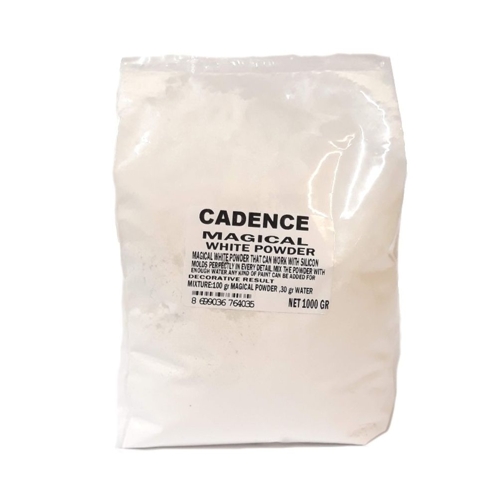Levně Cadence Odlitkový prášek Cadence Magic Powder - bílý - VYBERTE OBJEM - Odlitkový prášek Cadence Magic Powder, 5 kg - bílý