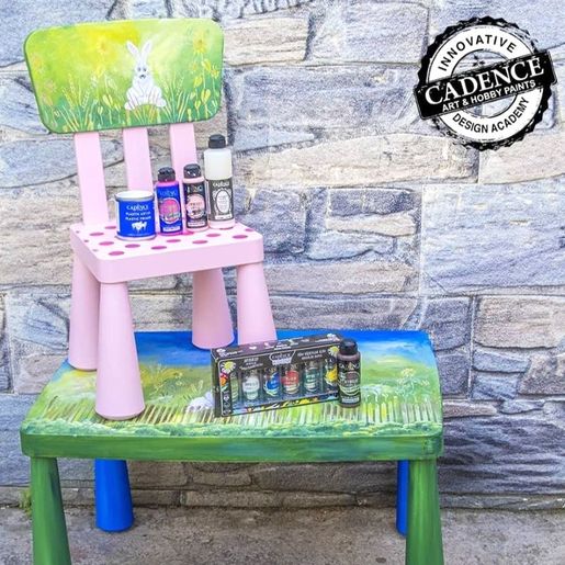 Univerzální akrylové barvy Cadence Kooky, 70 ml, 6 barev - pro děti