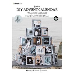 DIY Adventní kalendář Studio Light, A4, 27 l. - Severské Vánoce