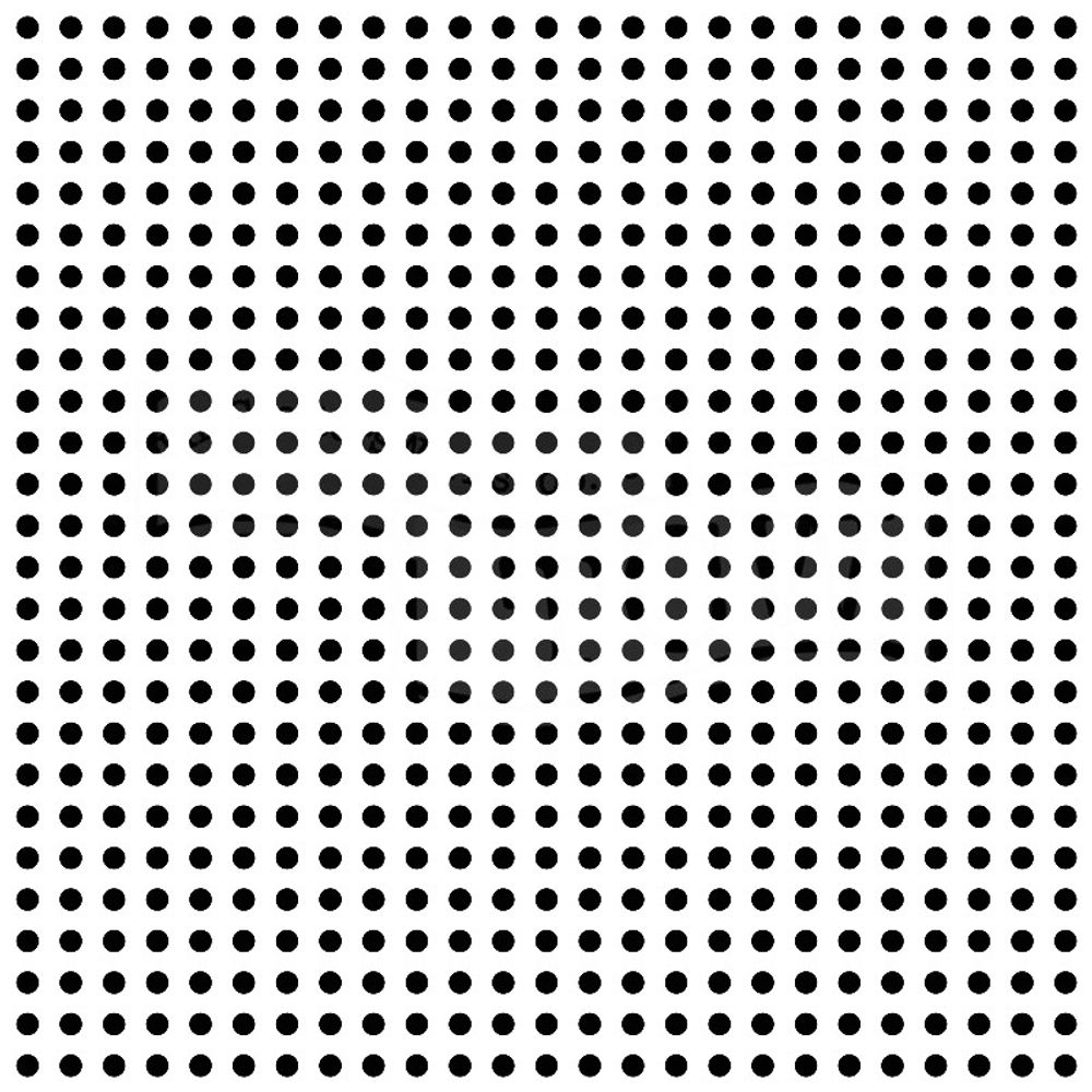The Crafter´s Workshop Šablona TCW - Micro Dots - VYBERTE VELIKOST - Šablona TCW 6"x6" (15,2x15,2 cm) - Micro Dots