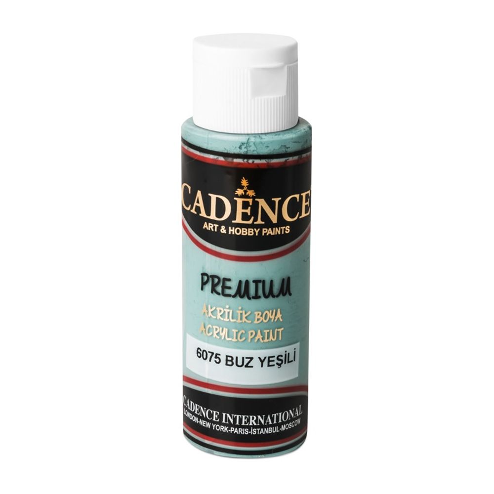 Levně Cadence Akrylová barva Cadence Premium, 70 ml - VYBERTE ODSTÍN - Akrylová barva Cadence Premium, 70 ml - ice green, ledově zelená