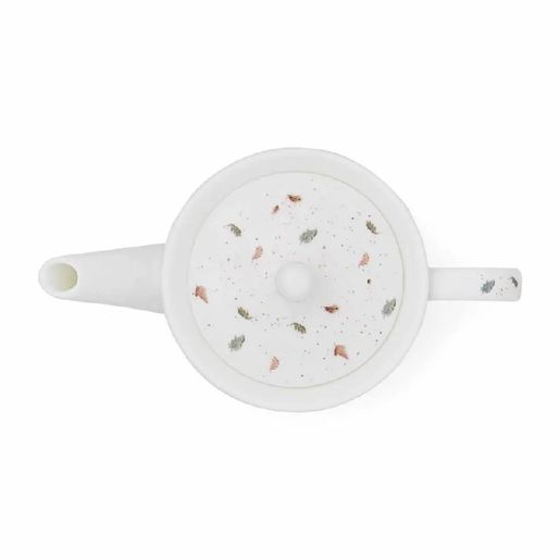 Porcelánová konvice na čaj Wrendale Designs "Hedgehog & Mouse", 0,6 l - Ježek a myška