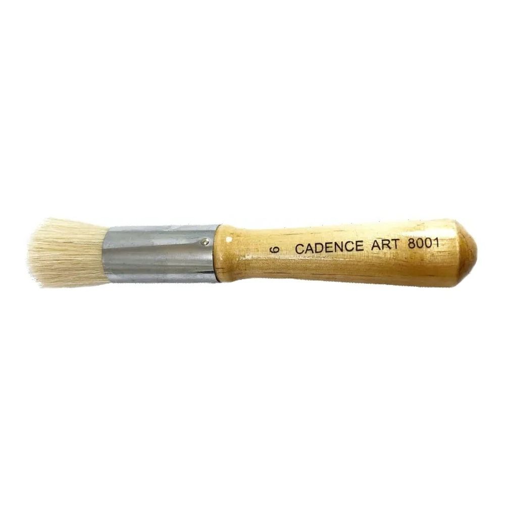 Levně Cadence Tupovací štětec Cadence 8001 Stencil Brush - VYBERTE VELIKOST - Tupovací štětec Cadence 8001 Stencil Brush - vel. 6
