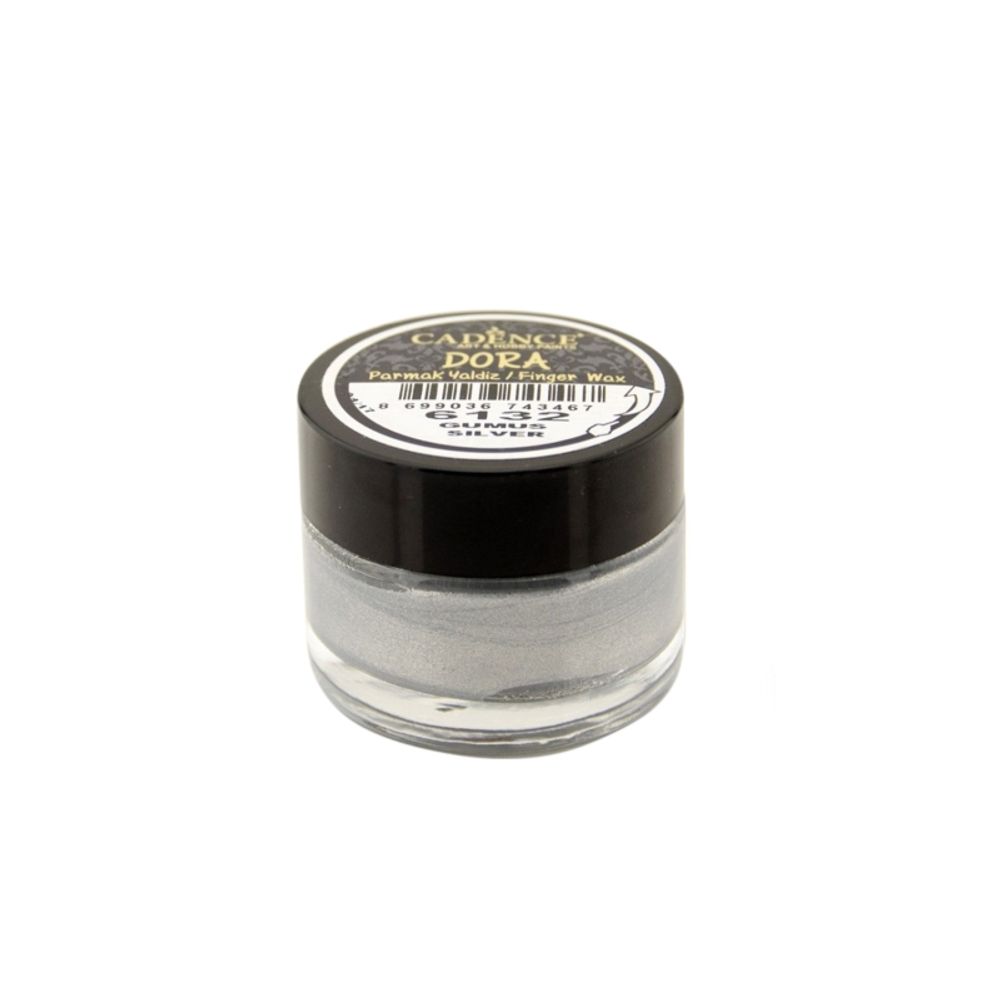 Cadence Metalický patinovací vosk Cadence Dora, 20 ml - VYBERTE ODSTÍN - Metalický patinovací vosk Cadence Dora, 20 ml - silver, stříbrný