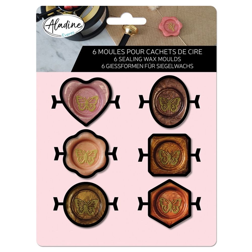 Formy na pečetě Aladine, 6 ks Aladine