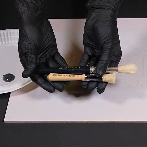 Tupovací štětec Cadence 8001 Stencil Brush - VYBERTE VELIKOST
