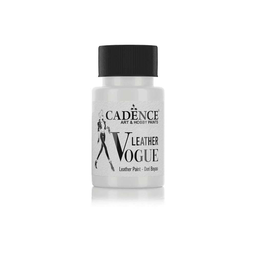 Barva na kůži Leather Vogue, 50 ml - bílá Aladine