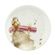 Vánoční porcelánové talíře Wrendale Designs, 16,5 cm, sada 2 ks - Kravička a husa
