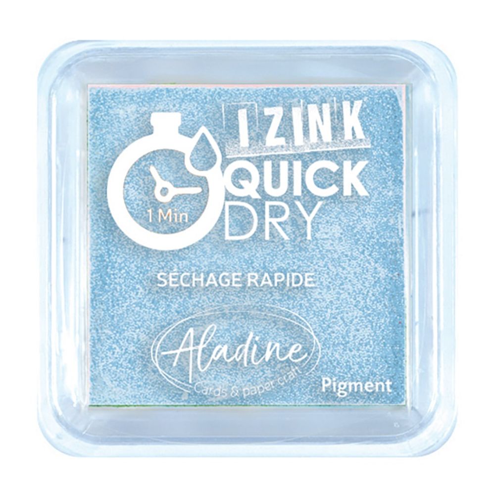 Razítkovací polštářek Quick Dy nebesky modrý Aladine