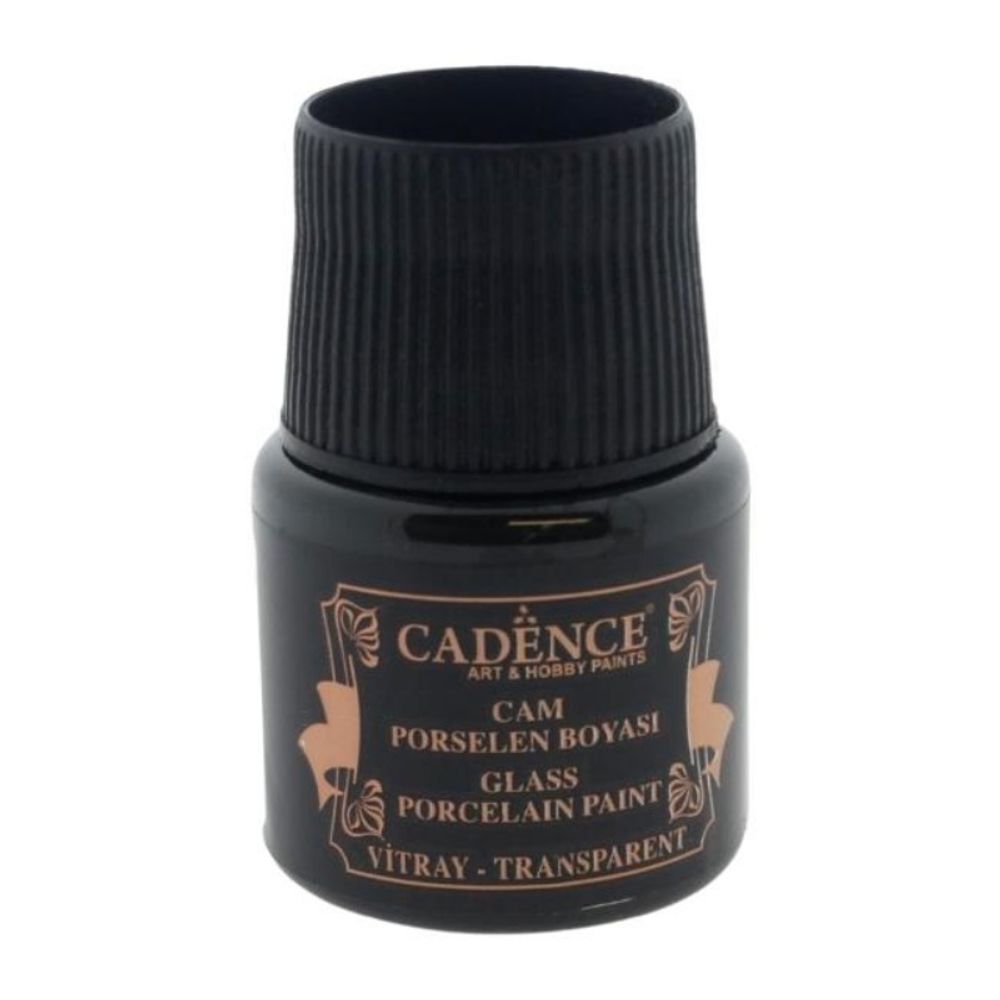 Levně Cadence Vitrážová barva na sklo a porcelán Cadence Vitrail, 45 ml - VYBERTE ODSTÍN - Barva na sklo a porcelán Cadence Vitrail, 45 ml - oil green, zelená
