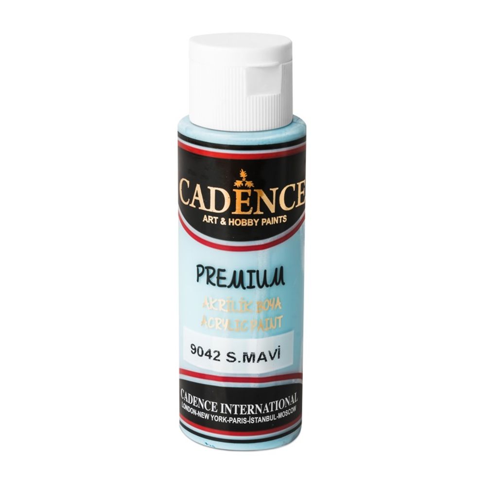 Cadence Akrylová barva Cadence Premium, 70 ml - VYBERTE ODSTÍN - Akrylová barva Cadence Premium, 70 ml - sky blue, sv. modrá