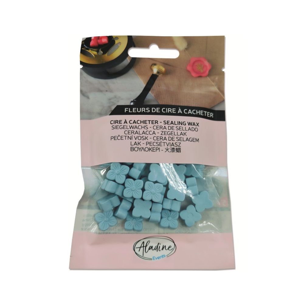 Aladine Pečetní vosk granulovaný Aladine - pastelový - VYBERTE ODSTÍN - Pečetní vosk granulovaný Aladine - bleu layette, sv. modrý