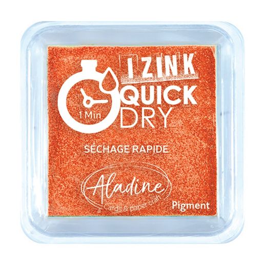 Razítkovací polštářek Aladine Izink Quick Dry, zářivý - VYBERTE ODSTÍN