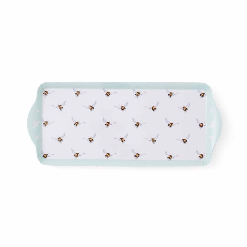 Set Tazza E Sottobicchiere Wrendale 'Flight Of The Bumblebee' | Porcellana Royal Worcester, Capacità 0,3L, Regalo Per Mamma