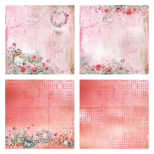 Scrapbookový blok Studio Light "Sending You Love", 30,5x30,5 cm, 12 l.