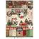 Kreativní blok s výseky Studio Light "Cottage Christmas", A4, 28 l. - Vánoce na chatě