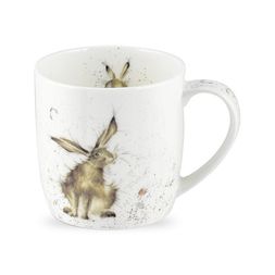 Porcelánový hrnek Wrendale Designs "Good Hare Day", 0,31 l - Zajíc