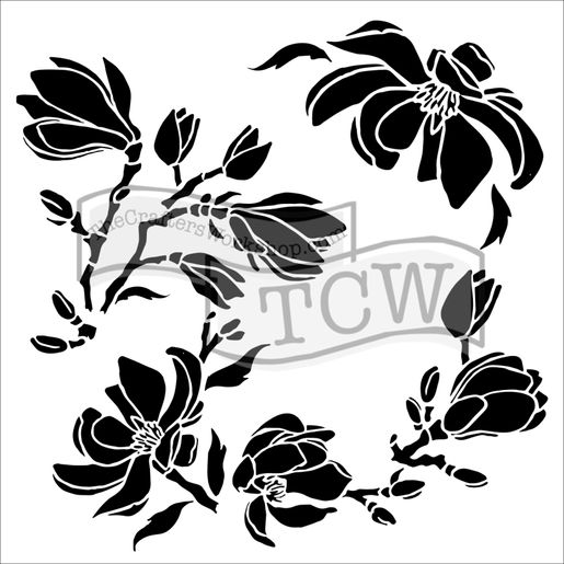 Šablona TCW -  Magnolia Blossoms
