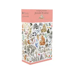 Puzzle Wrendale Designs "Zoology", 1000 dílků - Zoo