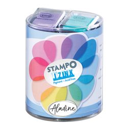 Razítkovací poštářky Stampo Izink Pigment - pastelové barvy