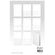 Základy na vánoční přání Studio Light, A6, 24 l. - Stříbrné vzory