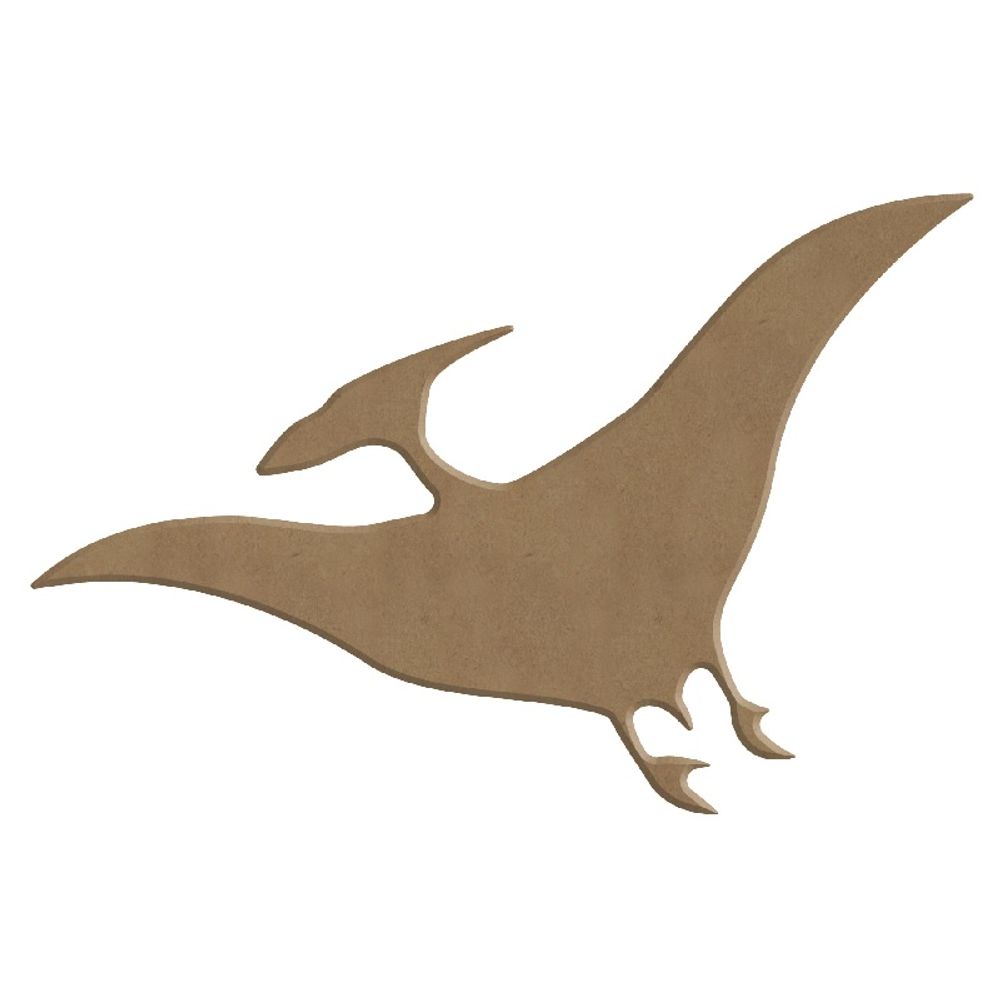 Levně Gomille Dřevěný výřez k dekoraci Gomille, 14x10 cm - Pterodaktyl