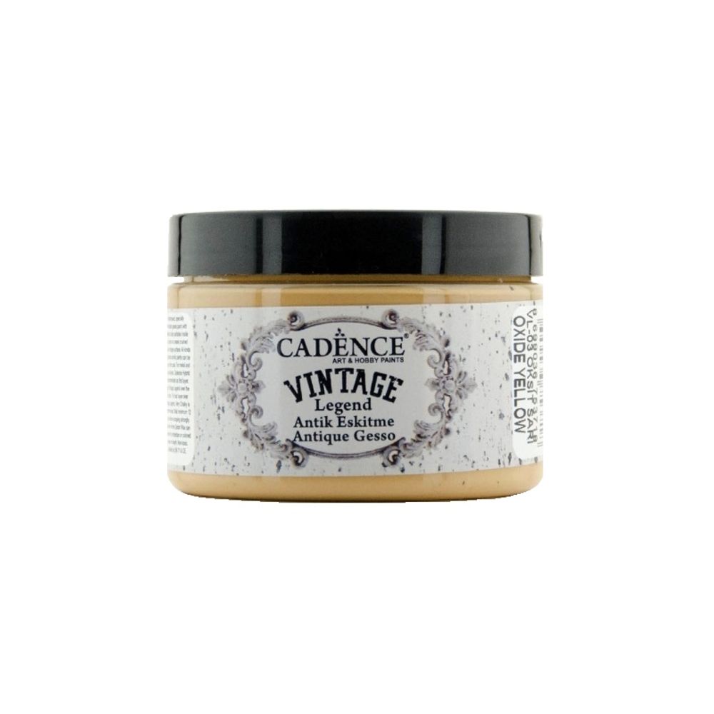 Levně Cadence Barva s kamínky Cadence Vintage Legend, 150 ml - VYBERTE ODSTÍN - Barva s kamínky Cadence Vintage Legend, 150 ml - oxide yellow, železitá žlutá