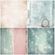 Blok podkladových papírů Studio Light "Christmas Blush", 20,3x20,3 cm, 36 l.