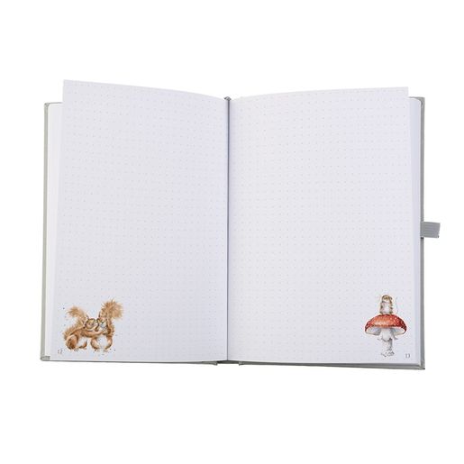Zápisník Bullet Journal Wrendale Designs "The Hare and the Bee" - Zajíc