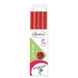 Pečetní vosk Aladine, 20 ks - červený