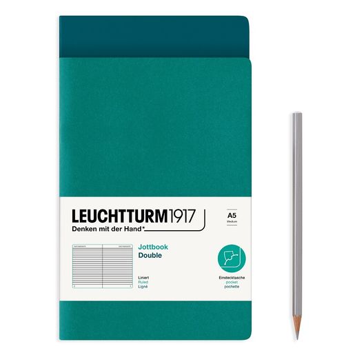 Notes Leuchtturm, A5, linkovaný (sada 2 ks)