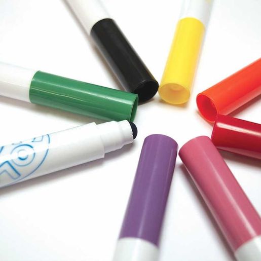 Fixy s kulatým hrotem Aladine Colors Baby First - 8 barev