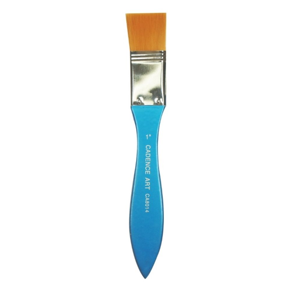 Levně Cadence Široký štětec Cadence 8014 Basecoating Brush - VYBERTE VELIKOST - Široký štětec Cadence 8014 Basecoating Brush - vel. 1"