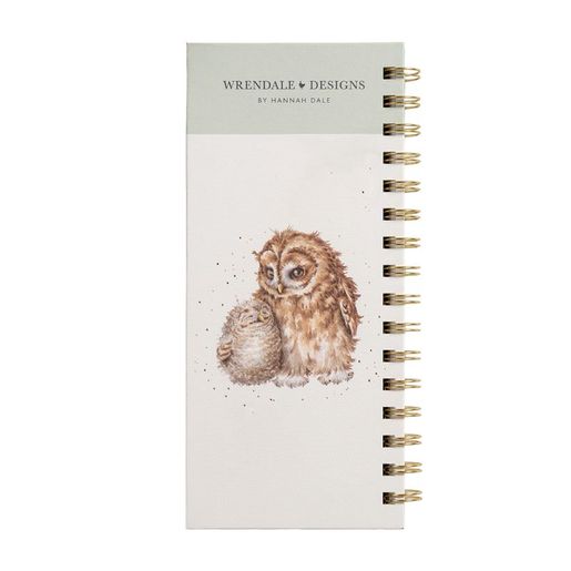 Kroužkový plánovač Wrendale Designs "Treetops", DL, 64 l., linkovaný - Sova