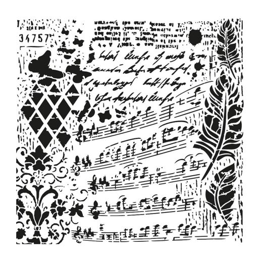 Šablona Cadence, Ornamenty 3 - VYBERTE VELIKOST