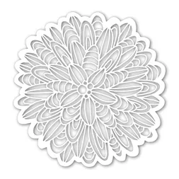 Šablona TCW - Cactus Dahlia - VYBERTE VELIKOST