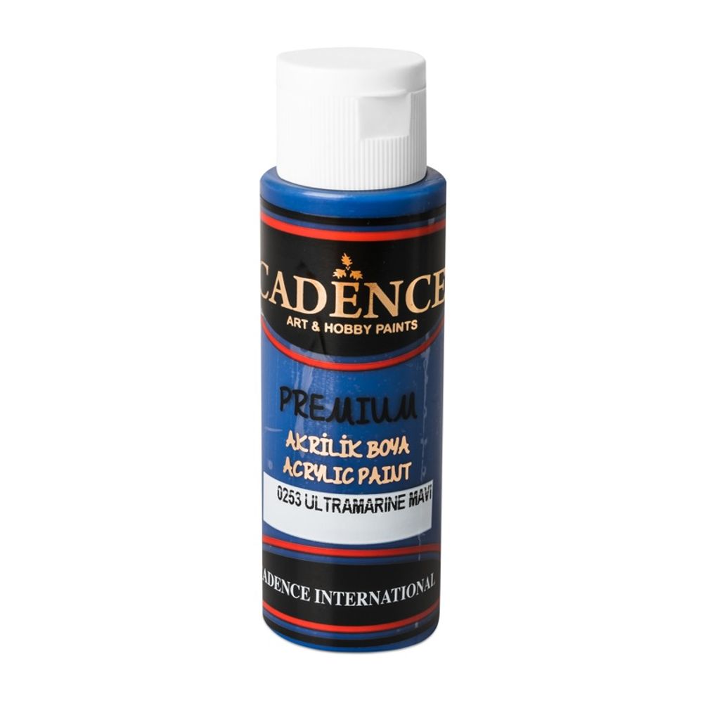 Cadence Akrylová barva Cadence Premium, 70 ml - VYBERTE ODSTÍN - Akrylová barva Cadence Premium, 70 ml - ultramarin, modrá ultramarin