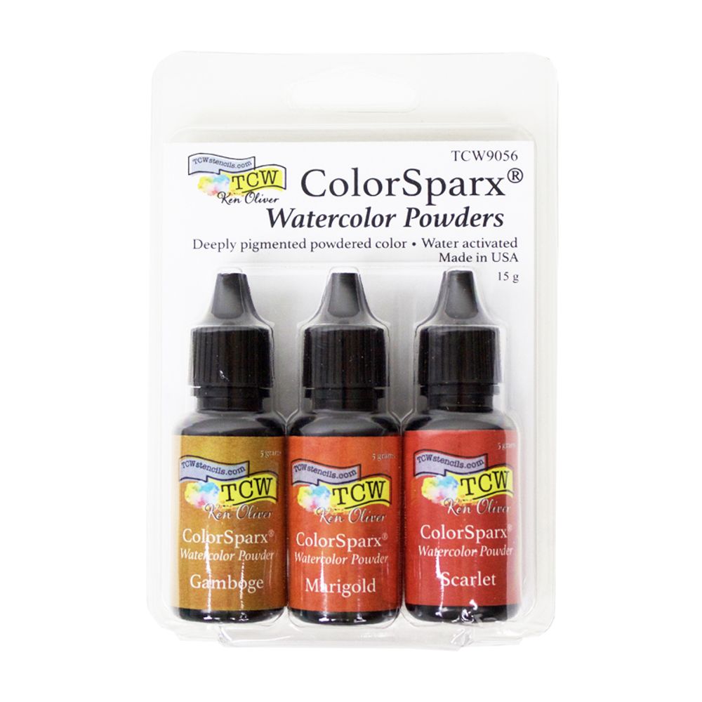 Levně The Crafter´s Workshop Pigmentový prášek TCW Watercolor Powders, 15 g - Sun Splash, sluneční svit