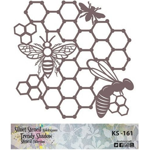 Šablona Cadence stínová - Včely